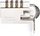 Riputatav ukselukk SmartKeeper CSK-SLD01, hõbe v., 60 mm x 20 mm