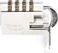 Riputatav ukselukk SmartKeeper CSK-SLD01, hõbe v., 60 mm x 20 mm