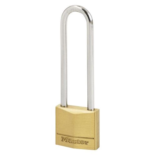 Riputatav ukselukk Masterlock, kuldne v./hõbe v., 50 mm