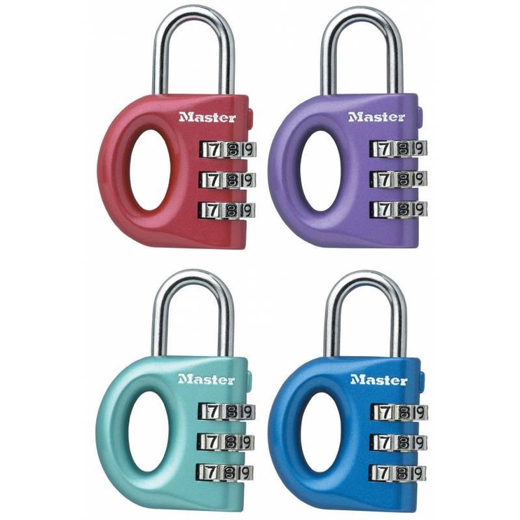 Riputatav ukselukk Masterlock 633EURD, (värv/disain valitakse juhuslikult), 32 mm