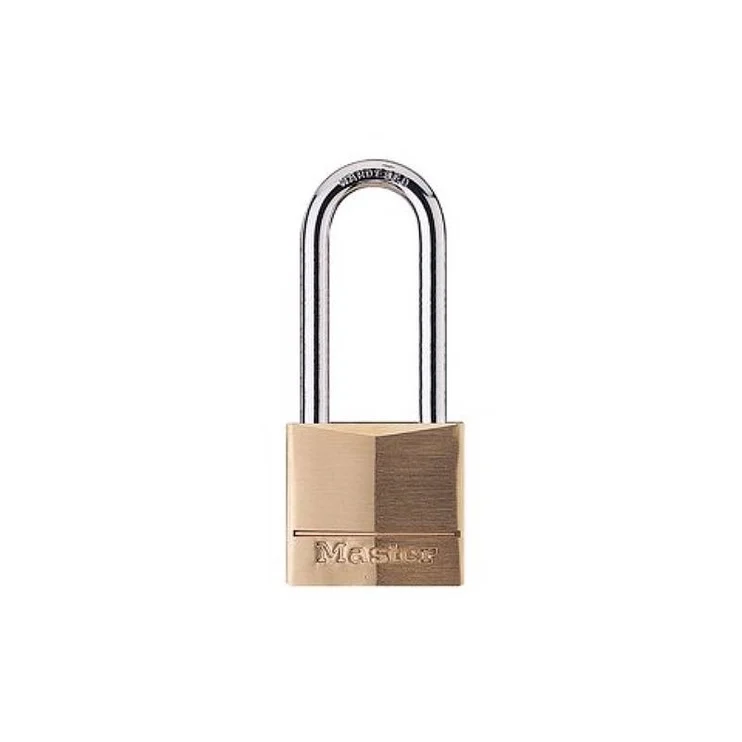Riputatav ukselukk Masterlock Stand 140EURDLH, kuldne v., 40 mm