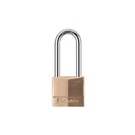 Riputatav ukselukk Masterlock Stand 140EURDLH, kuldne v., 40 mm