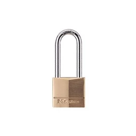 Riputatav ukselukk Masterlock Stand 140EURDLH, kuldne v., 40 mm