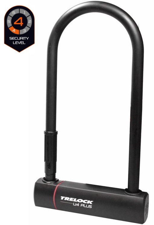 Lukk Trelock U4 Plus, must v., 230 mm
