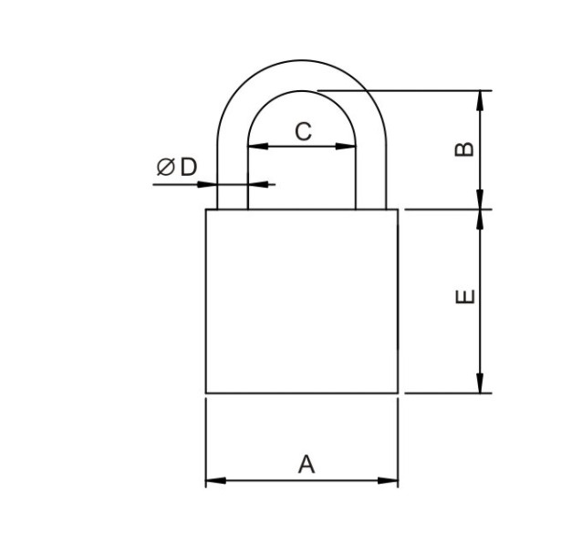 Lukk Lob GRANIT1 KWG610-20-14