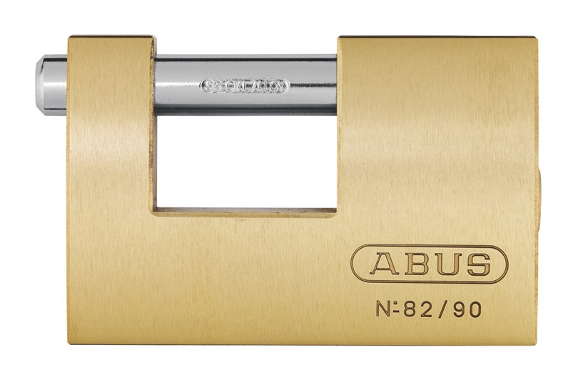 Riputatav ukselukk Abus 82/90 32442, kuldne v., 61 mm