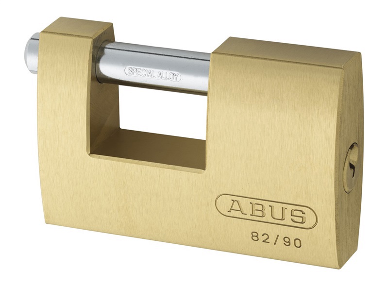 Riputatav ukselukk Abus 82/90 32442, kuldne v., 61 mm