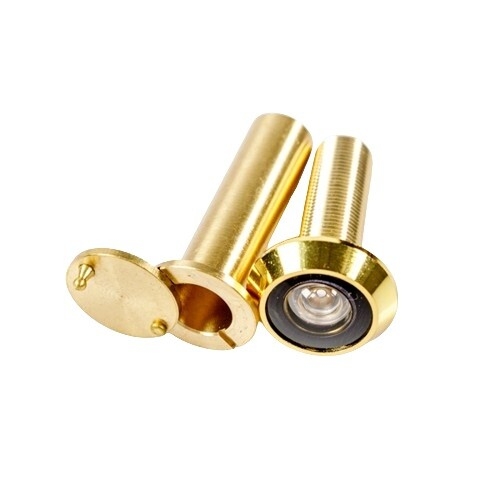 Uksesilm Ø14mm 55-70mm messingu värv