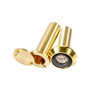Uksesilm Ø14mm 55-70mm messingu värv