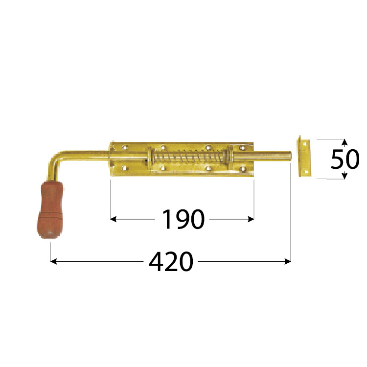 Riiv vedruga WSP 180x80x3.0mm