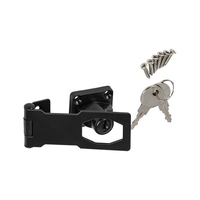 Lukustatav hingega kinnitus WHK 1 Domax 95x30mm must