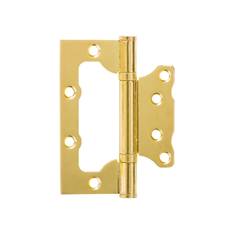 Universaalne uksehing MP 100x75x2.5mm messingu värv