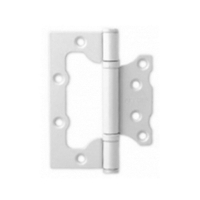 Universaalne uksehing AVERS 100x75x2.5mm valge