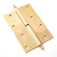Uksehing 1007 120x80mm/parem messingu värv