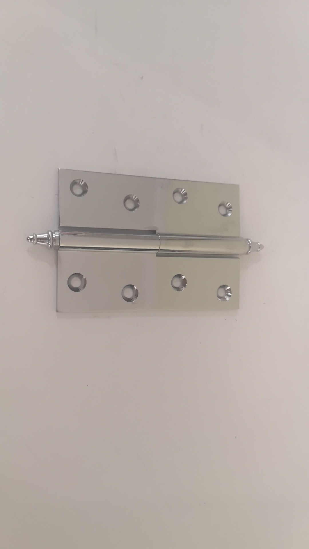 Uksehing 100x70mm/vasak/ kroomi värv