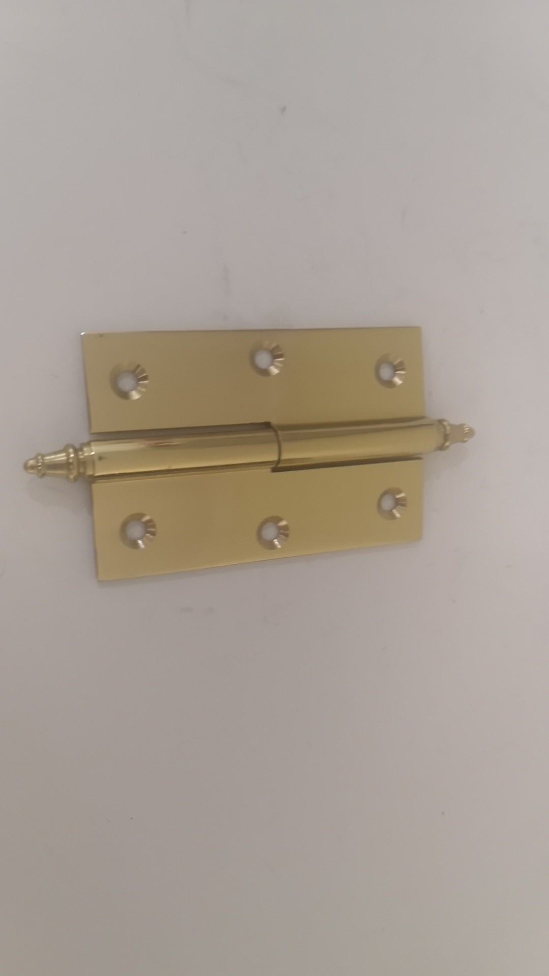 Uksehing 90x60mm/vasak/ poleeritud messing