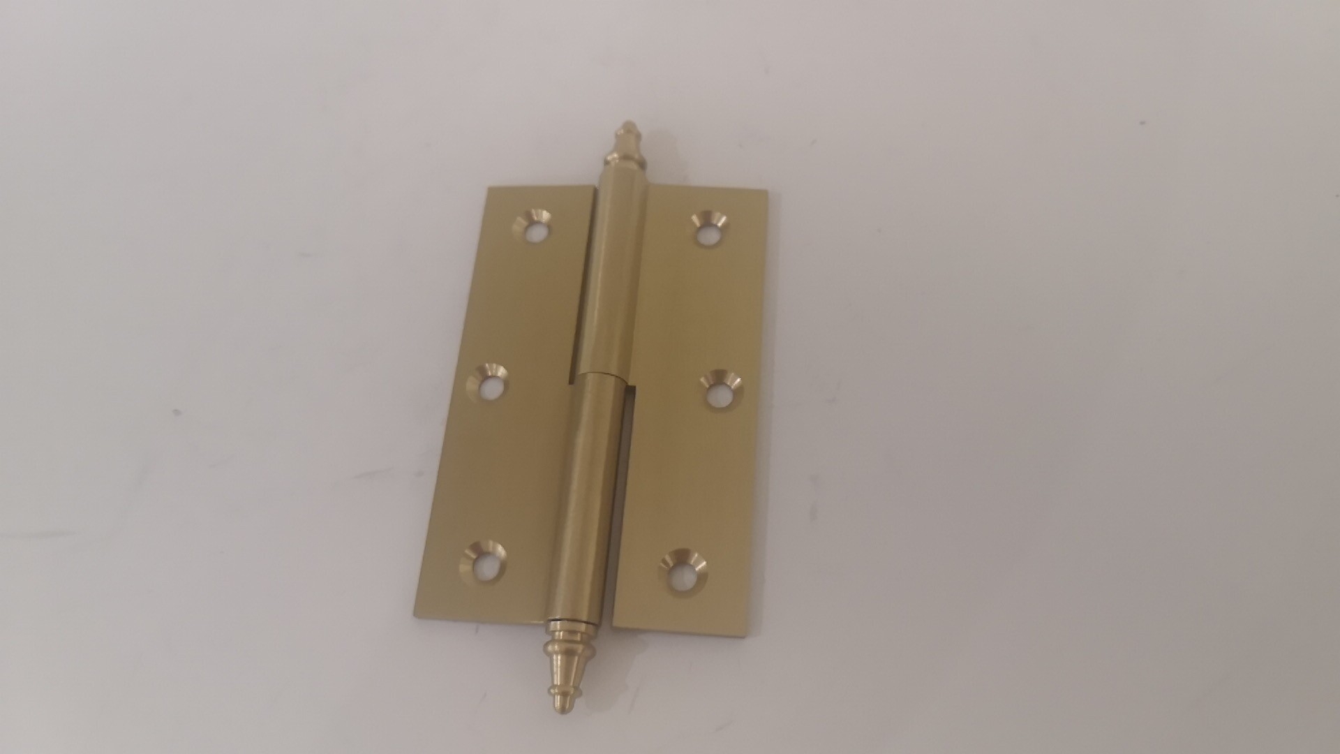 Uksehing 90x60mm/parem/ poleeritud messing