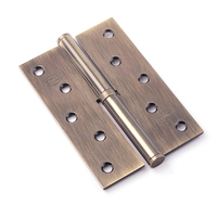 Uksehing 5007B 120x80mm/vasak/ pronksine