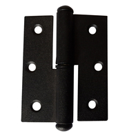 Kinnitatav uksehing 6214 70x55x2mm/parem must