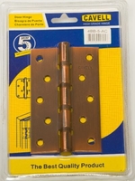 Uksehing Cavell 125x75x2.5mm/parem vase värv