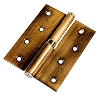 Uksehing 120x82x2.5mm/vasak antiikse messingu värv
