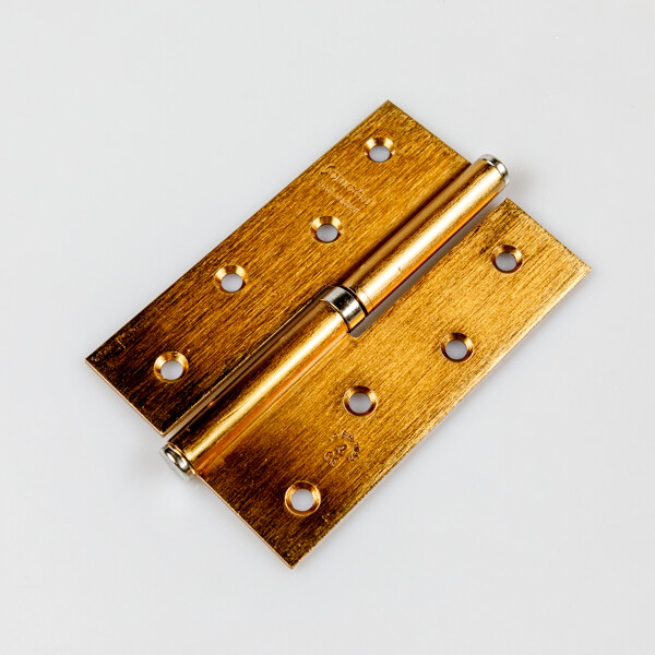 Uksehing 100x82x2.5mm/vasak meessingu värv