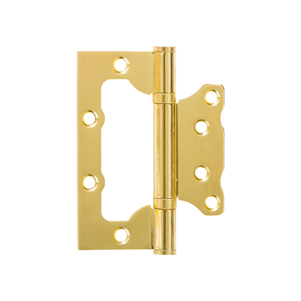 Universaalne uksehing MP 100x63x2mm messingu värv