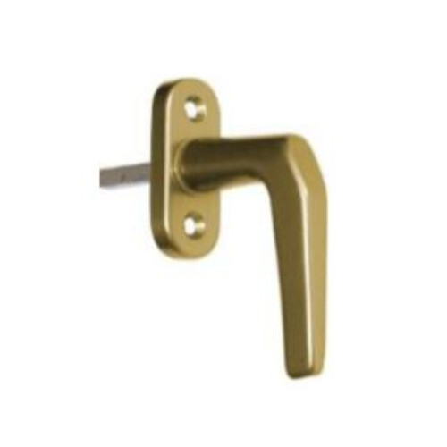 Aknalukk lingiga 44mm messingu värv