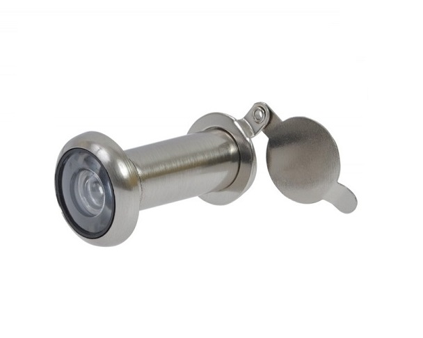 DOOR VIEWER 50-90 MM, Ø16 MM NICKEL SATIN
