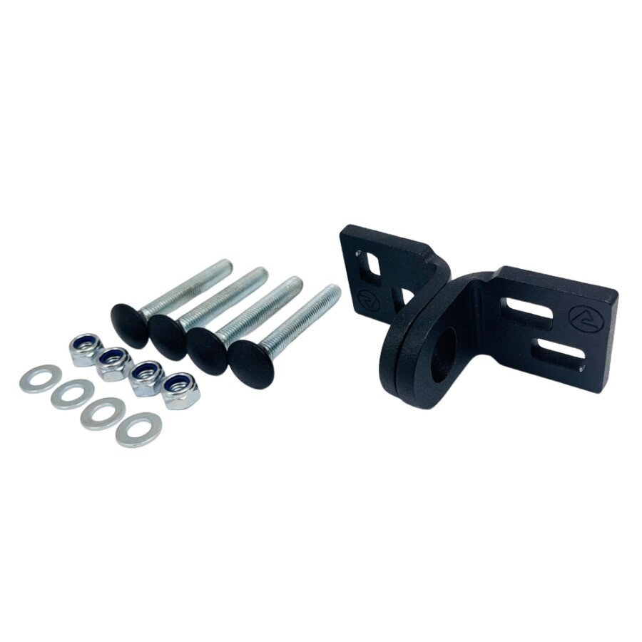 Tabaluku klambrite komplekt Aspect 83x45/Ø18mm must