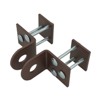 Tabaluku kronstein 15mm pruun
