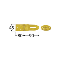 Tabaluku kronstein ZZP 90x80x45x1.5mm