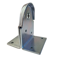 Tabaluku klamber 9207 63x63x3mm tsingitud