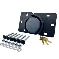 Tabalukk klambritega Aspect 210/120mm/3 võtit must