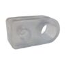 DOOR HANDLE BUMPER 20×34 MM TRANSPARENT SILICONE