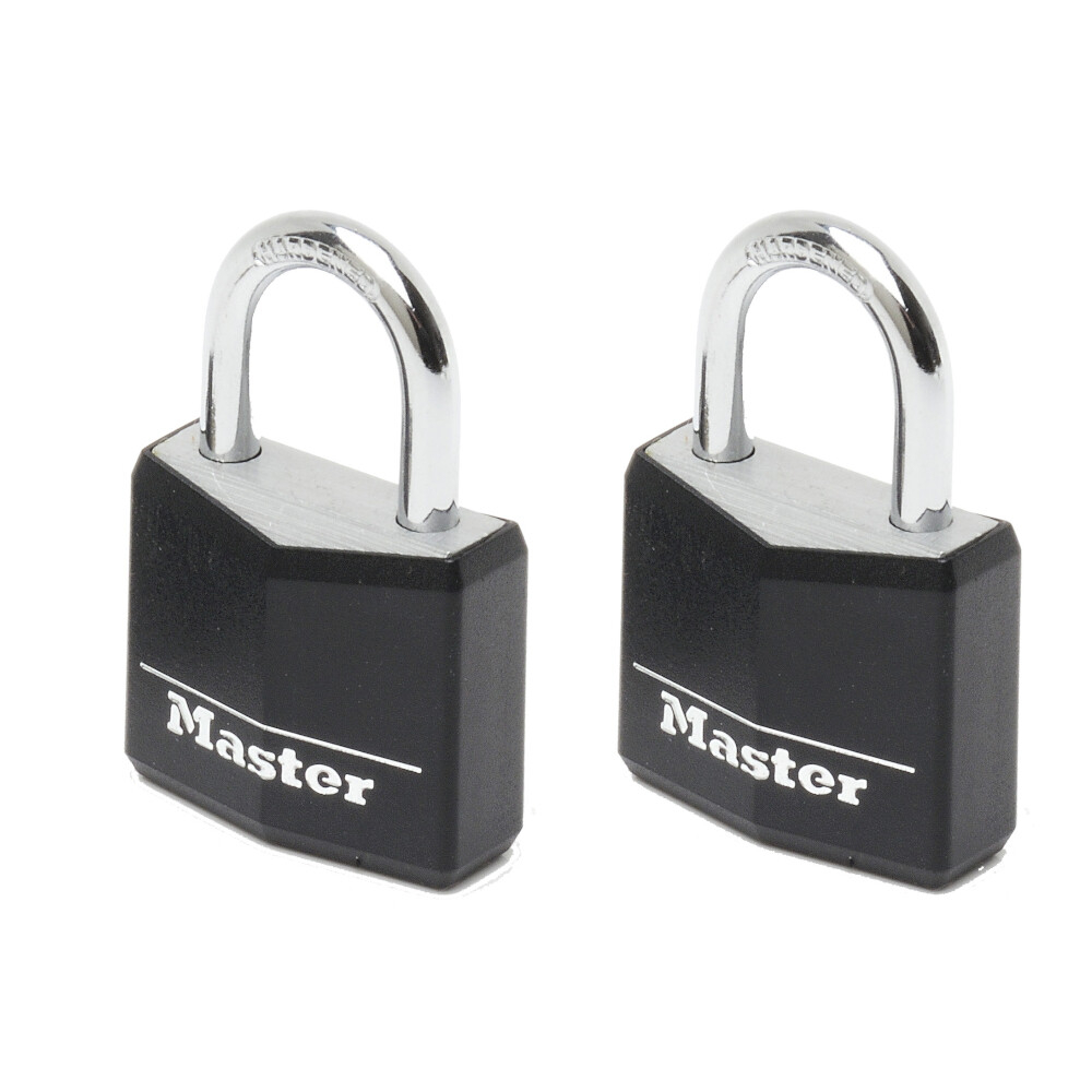 Tabalukk MASTERLOCK 30/11mm Ø5mm must