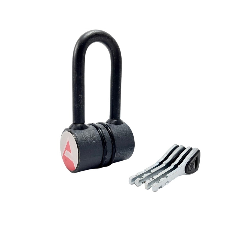 Tabalukk pika klambriga Aspect 125/58/Ø10mm/4 võtit must