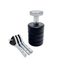 Tabalukk Aspect 105/17/Ø12mm/3 võtit must