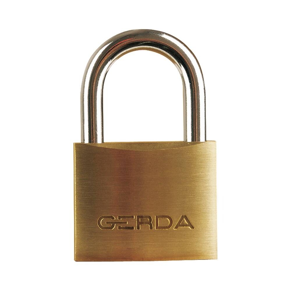 Tabalukk GERDA 40/25/Ø6mm/3 võtit messingust