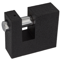 Tabalukk Qlock 48/11/Ø10mm/3 võtit must
