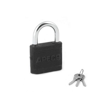 Tabalukk APECS 50/26/Ø8mm/3 võtit must