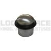 DOOR STOP Ø31 MM BRASS/SATINCHROME/BLACK RUBBER