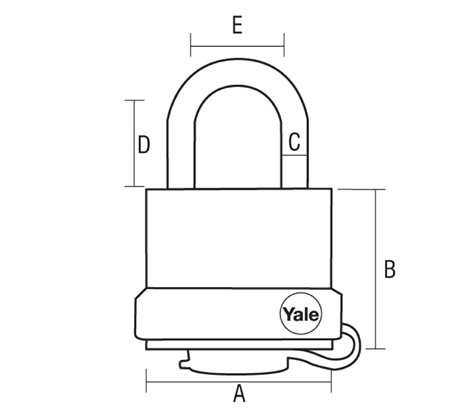 Tabalukk YALE General Security GY220 YALE