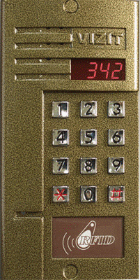 Audiopaneel Vizit BVD-342R2