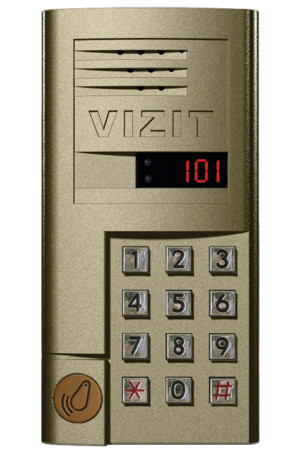Audiopaneel Vizit BVD-SM101R