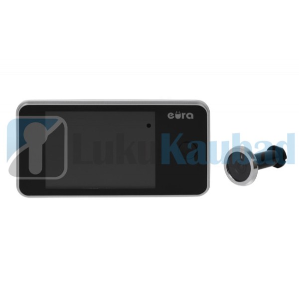 Digitaalne uksesilm ekraaniga EURA VDP-01C1 ERIS 3,2" LCD