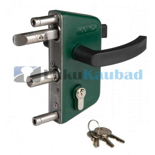 Jalgvärava lukk LOCINOX LAKZ4040P1L (Roheline, RAL6005)