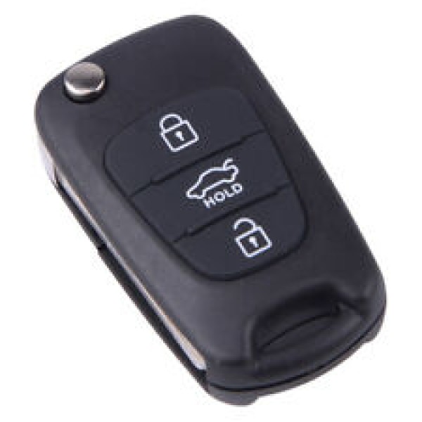 KIA / Hyundai 3 nupuga võtmekorpus, KK10/HYN14/HYN14R/HYN17 profiil