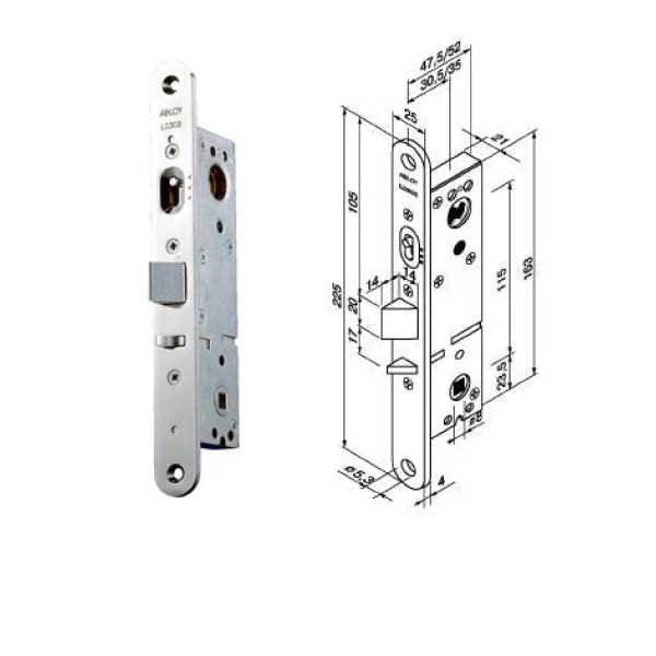 Lukukorpus Abloy LC305