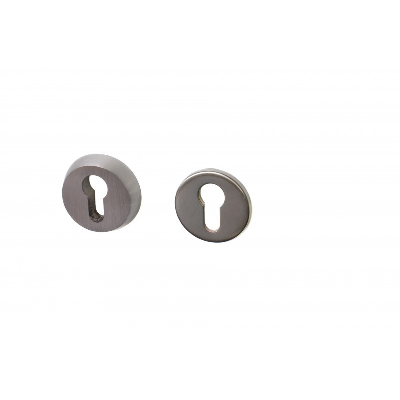 High security eschutcheon 8012 for DIN cylinder stainless steel